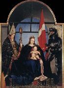 HOLBEIN, Hans the Younger The Solothurn Madonna oil painting on canvas